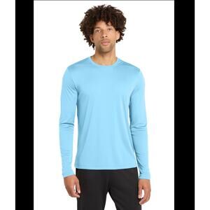 Pabst Blue Ribbon Fishing Shirt Sport-Tek UPF 50 Long Sleeve Sun Shirt M